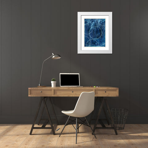 Drifting II White Modern Wood Framed Art Print with Double Matting by Popp, Grace