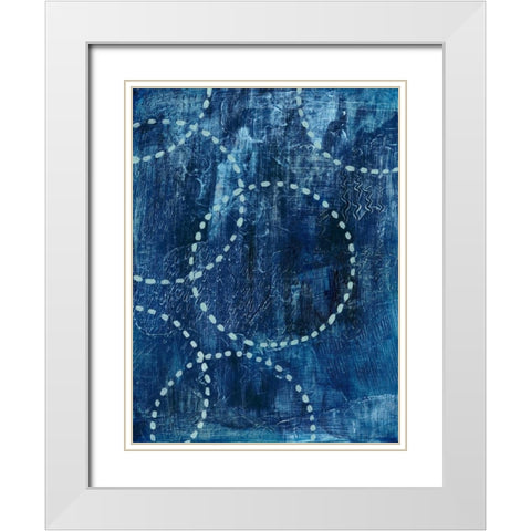 Drifting II White Modern Wood Framed Art Print with Double Matting by Popp, Grace