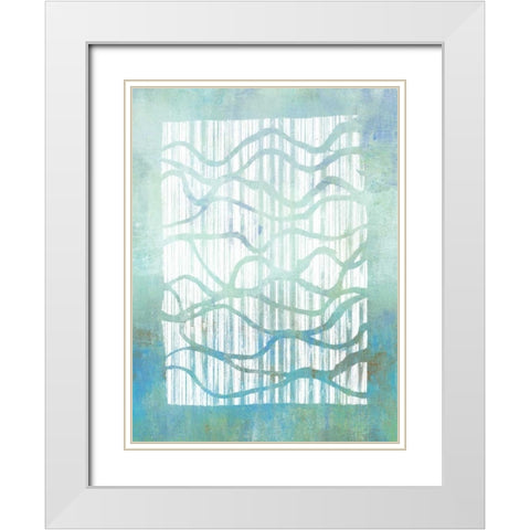 Inverse White Modern Wood Framed Art Print with Double Matting by Goldberger, Jennifer