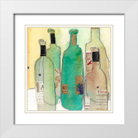 Nassau Experience IV White Modern Wood Framed Art Print with Double Matting by Dixon, Samuel