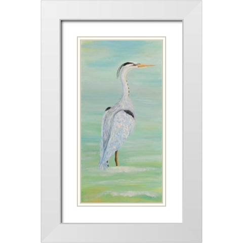 West Wing White Modern Wood Framed Art Print with Double Matting by Brewington, Olivia