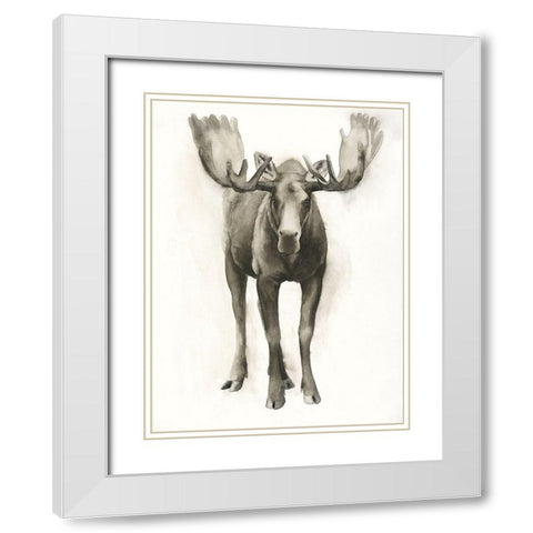 Custom Majestic Wildlife I (ASH) White Modern Wood Framed Art Print with Double Matting by Popp, Grace