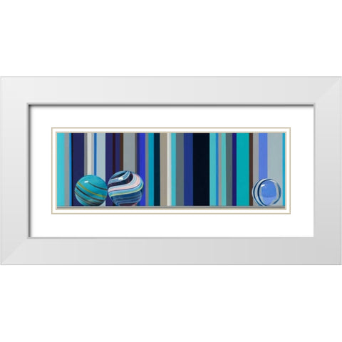 The Four Seasons - Winter White Modern Wood Framed Art Print with Double Matting by Cholakian, Kevork