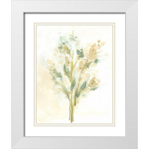 Sagebrush Bouquet I White Modern Wood Framed Art Print with Double Matting by Vess, June Erica