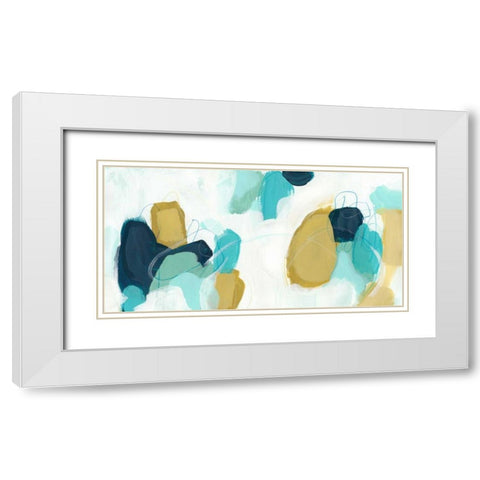 Boundless I White Modern Wood Framed Art Print with Double Matting by Vess, June Erica