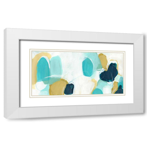 Boundless II White Modern Wood Framed Art Print with Double Matting by Vess, June Erica