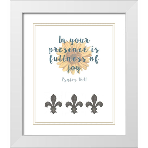 More Than Words XII White Modern Wood Framed Art Print with Double Matting by Studio W