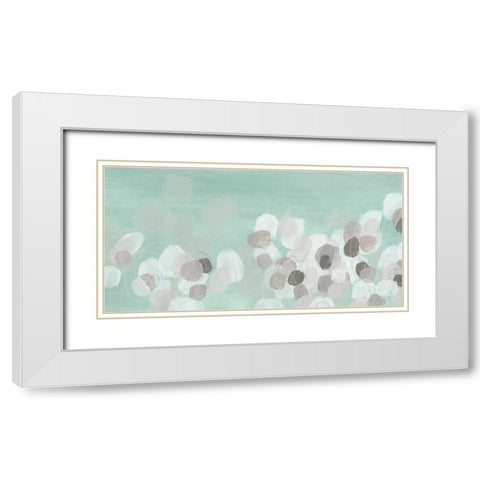 Arctic Energy I White Modern Wood Framed Art Print with Double Matting by Vess, June Erica