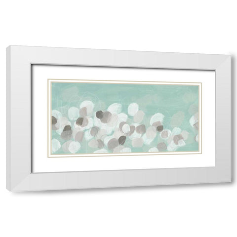 Arctic Energy II White Modern Wood Framed Art Print with Double Matting by Vess, June Erica