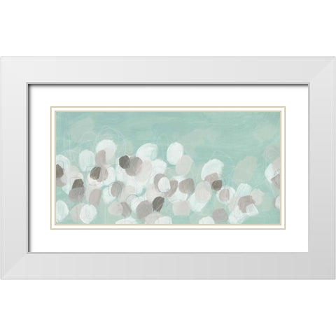 Arctic Energy II White Modern Wood Framed Art Print with Double Matting by Vess, June Erica