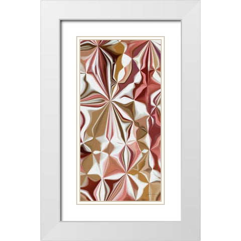 Thrive Panel II White Modern Wood Framed Art Print with Double Matting by Burghardt, James