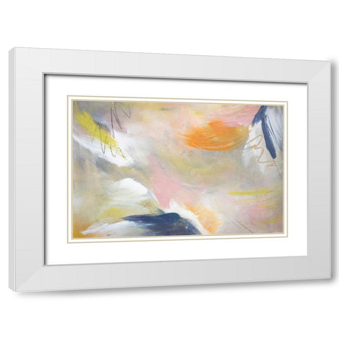 Pepper Zest White Modern Wood Framed Art Print with Double Matting by Contacessi, Julia