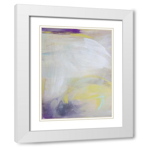 Swept Away I White Modern Wood Framed Art Print with Double Matting by Contacessi, Julia