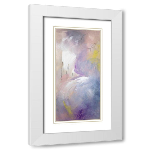Sugar Cane II White Modern Wood Framed Art Print with Double Matting by Contacessi, Julia
