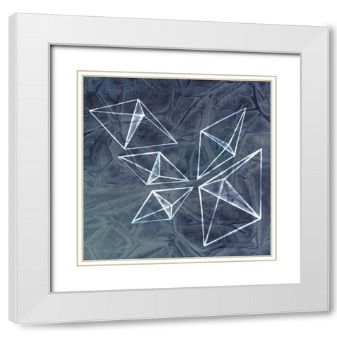 Marquise II White Modern Wood Framed Art Print with Double Matting by Popp, Grace