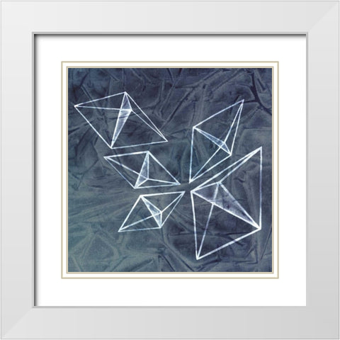 Marquise II White Modern Wood Framed Art Print with Double Matting by Popp, Grace