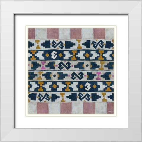 Kuba Kuba I White Modern Wood Framed Art Print with Double Matting by Butler, John