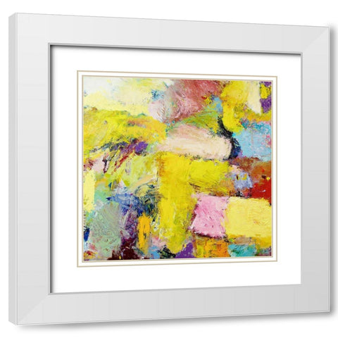 Pearly Gates White Modern Wood Framed Art Print with Double Matting by Friedlander, Allan