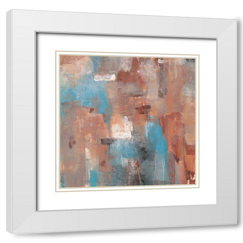 Out of Focus I White Modern Wood Framed Art Print with Double Matting by OToole, Tim