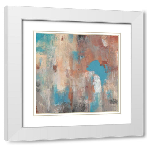 Out of Focus II White Modern Wood Framed Art Print with Double Matting by OToole, Tim