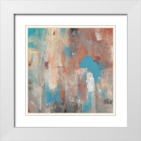 Out of Focus II White Modern Wood Framed Art Print with Double Matting by OToole, Tim