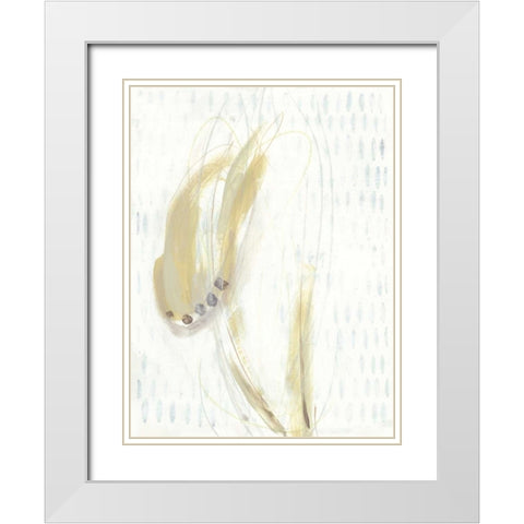 Pattern Logic VI White Modern Wood Framed Art Print with Double Matting by Vess, June Erica