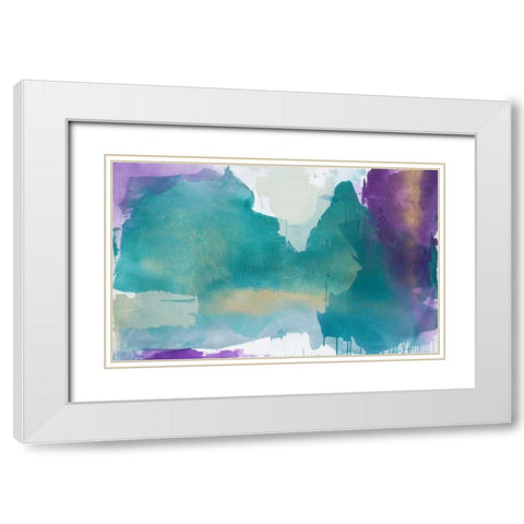 Royal Velvet I White Modern Wood Framed Art Print with Double Matting by Contacessi, Julia