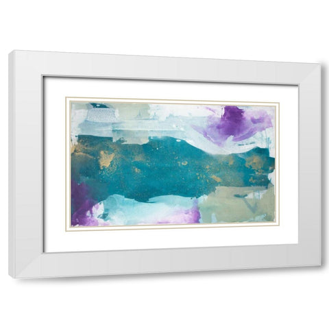 Royal Velvet II White Modern Wood Framed Art Print with Double Matting by Contacessi, Julia