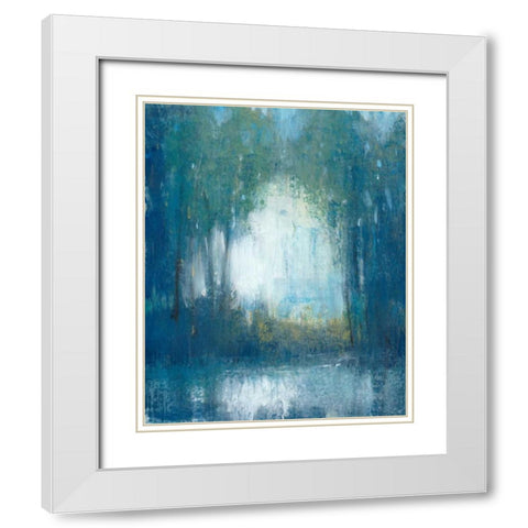 Pathway Home I White Modern Wood Framed Art Print with Double Matting by OToole, Tim