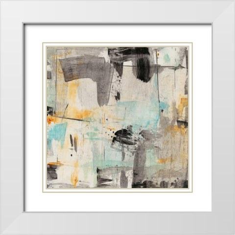 Imagination I White Modern Wood Framed Art Print with Double Matting by OToole, Tim