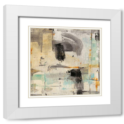 Imagination II White Modern Wood Framed Art Print with Double Matting by OToole, Tim