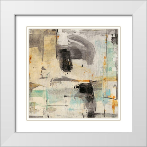 Imagination II White Modern Wood Framed Art Print with Double Matting by OToole, Tim