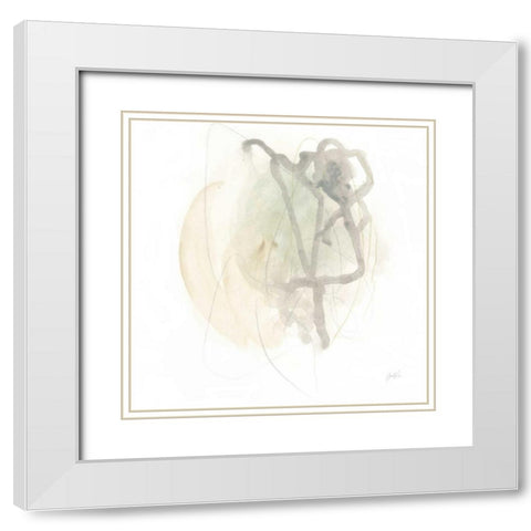 Infinite Variable III White Modern Wood Framed Art Print with Double Matting by Vess, June Erica