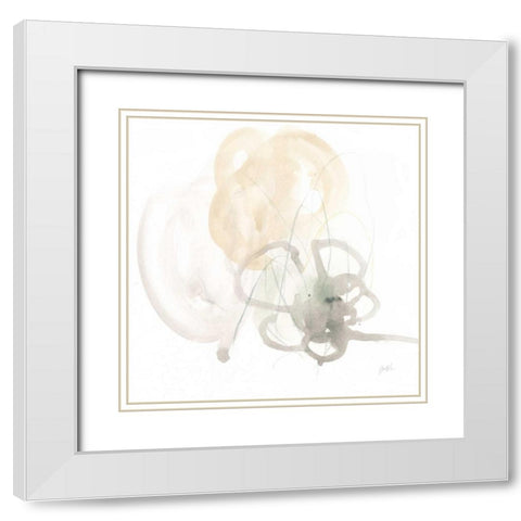 Infinite Variable IV White Modern Wood Framed Art Print with Double Matting by Vess, June Erica