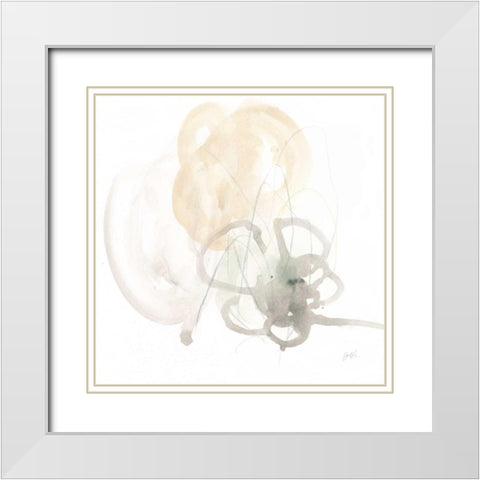 Infinite Variable IV White Modern Wood Framed Art Print with Double Matting by Vess, June Erica