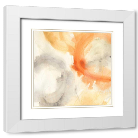 Implicit II White Modern Wood Framed Art Print with Double Matting by Vess, June Erica