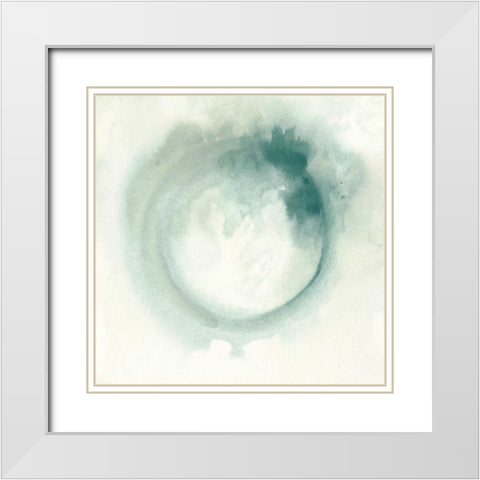 Nimbus I White Modern Wood Framed Art Print with Double Matting by Vess, June Erica