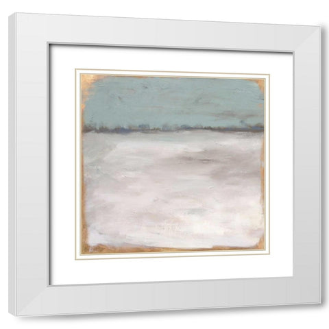 Land of Stone I White Modern Wood Framed Art Print with Double Matting by Contacessi, Julia