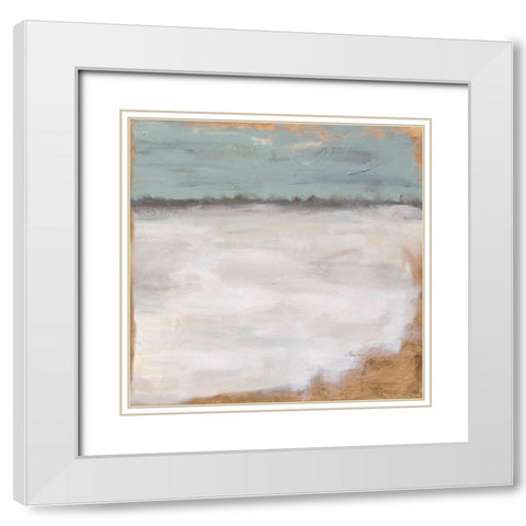 Land of Stone II White Modern Wood Framed Art Print with Double Matting by Contacessi, Julia