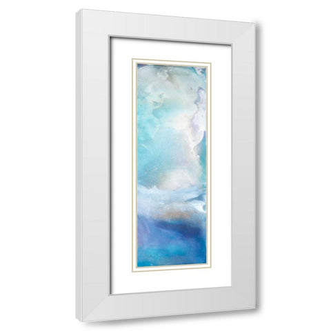 Fall From Heaven II White Modern Wood Framed Art Print with Double Matting by Contacessi, Julia