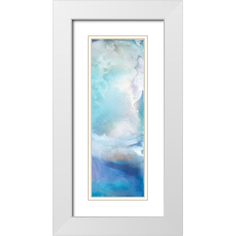 Fall From Heaven II White Modern Wood Framed Art Print with Double Matting by Contacessi, Julia