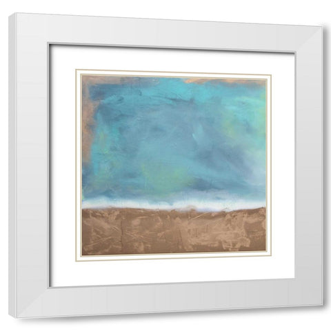 Honey Rumble I White Modern Wood Framed Art Print with Double Matting by Contacessi, Julia