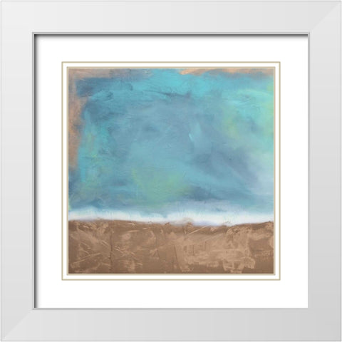 Honey Rumble I White Modern Wood Framed Art Print with Double Matting by Contacessi, Julia