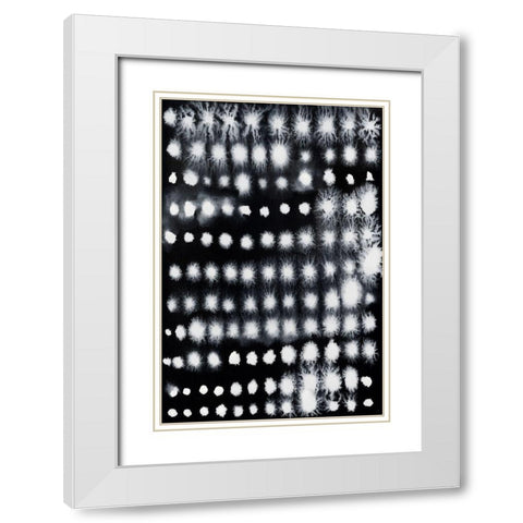 Electrified I White Modern Wood Framed Art Print with Double Matting by Popp, Grace