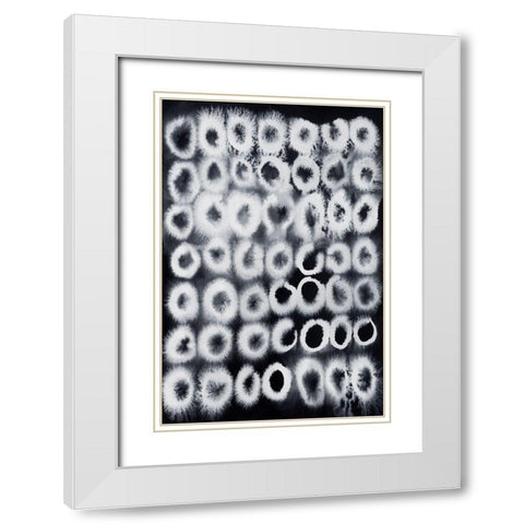 Electrified III White Modern Wood Framed Art Print with Double Matting by Popp, Grace