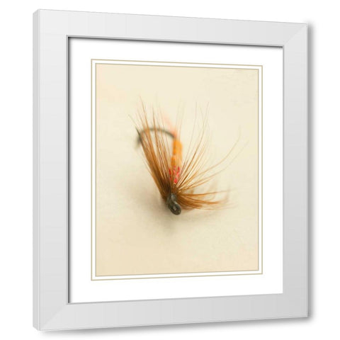 Macro Lure V White Modern Wood Framed Art Print with Double Matting by Stalus, Judy