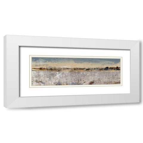 Grey Atmosphere I White Modern Wood Framed Art Print with Double Matting by OToole, Tim