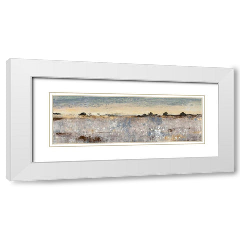 Grey Atmosphere II White Modern Wood Framed Art Print with Double Matting by OToole, Tim