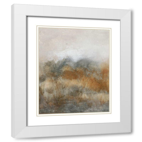 The Road Home I White Modern Wood Framed Art Print with Double Matting by Gordon, Sharon