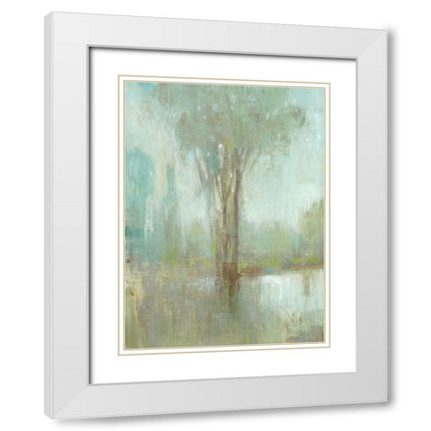 Mist in the Glen I White Modern Wood Framed Art Print with Double Matting by OToole, Tim